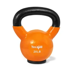 Women's Rubber Base Kettlebell Set  10-65 lbs