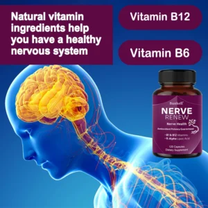120 Capsules - Supports Nervous System Health & Boosts Immunity